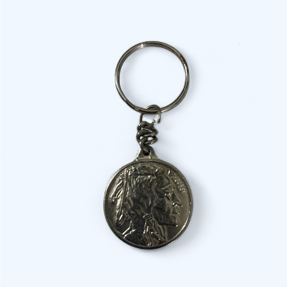 BUFFALO‎ INDIAN HEAD KEYCHAIN
